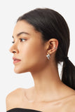 Small Random Silver Hoop Earrings Women Earrings Eman Aglan Silver 
