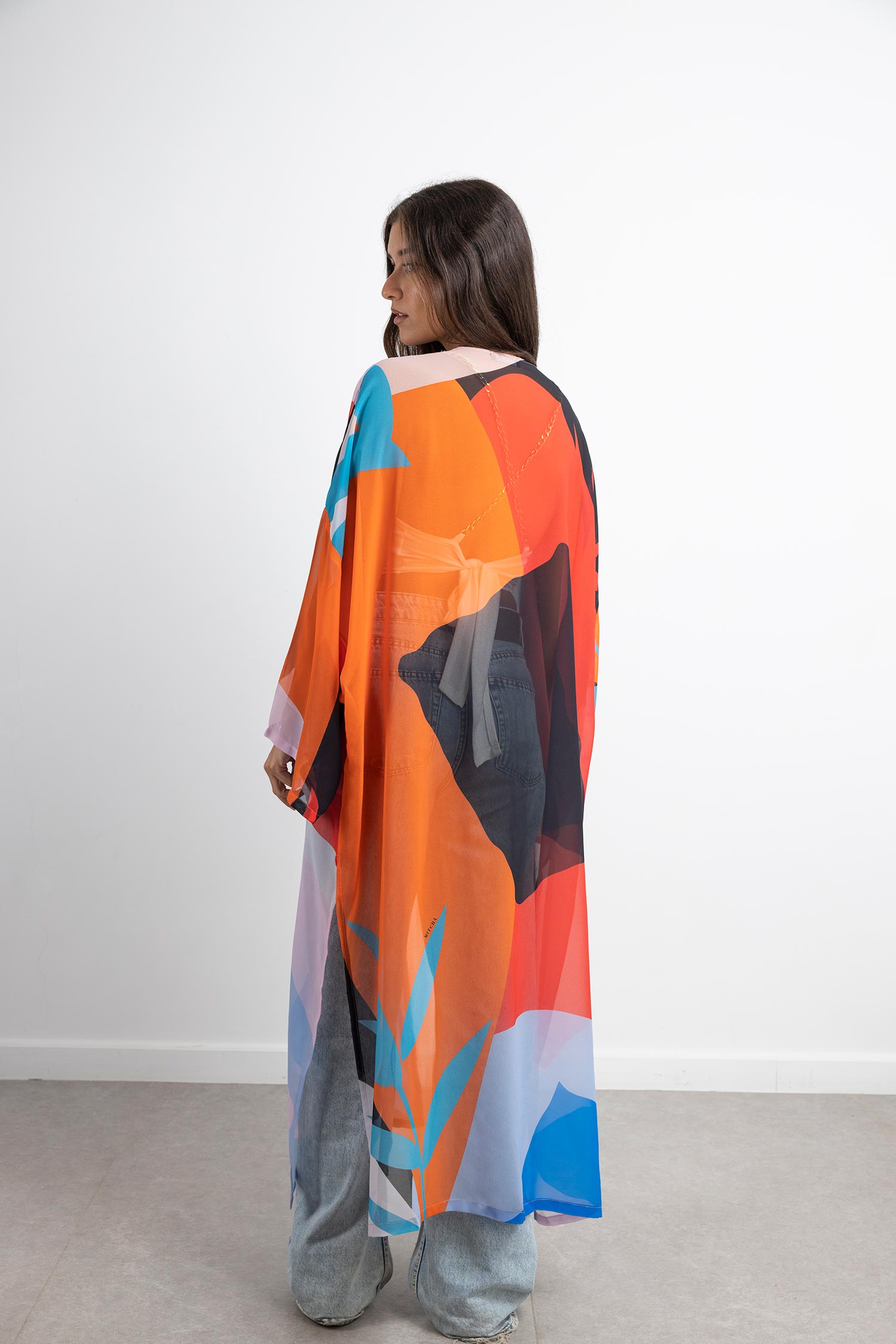 Mitcha Print Kimono