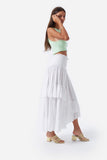 Beach Ruffle Skirt Women Beachwear Zola One Size White 