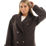 Mr Joe Double Breasted Buttoned Coat (2903)