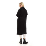Wrap Belted Maxi Coat With Pockets - Mr Joe