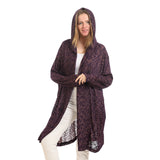 Knitted Hooded Cardigan - Kady