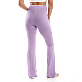 Flare Fit Solid Pants - Kady