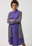 Shades Full Sleeves Open Neckline Cardigan - Kady