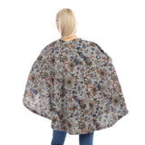 Loose Fit Cotton Poncho Top
