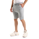 Side Pockets Shorts With Thigh Trims (3712) - Kady