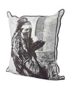 Arab Woman Cushion Home Cushions & Pillowcases Sahara by Shahira Fawzy One Size 