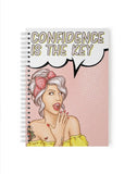 The Confident Notebook Home Stationary Heya Tria 