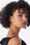 Delicate Pearl Earrings Women Earrings Elle Gold 
