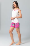 Sleeveless Top & Floral Shorts Pajama Set - Kady