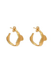 Small Random Gold Hoop Earrings Women Earrings Eman Aglan 
