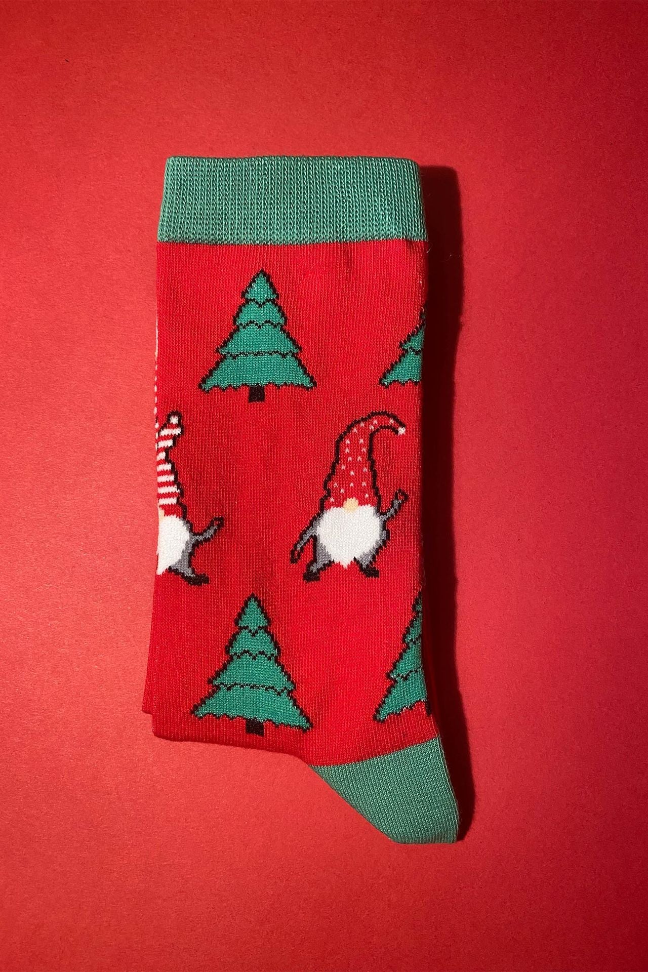 Mini Santa Socks - PomPom