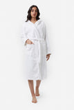 Hers Bath Robe Home Towels & Robes & Blankets T Broderie Large 