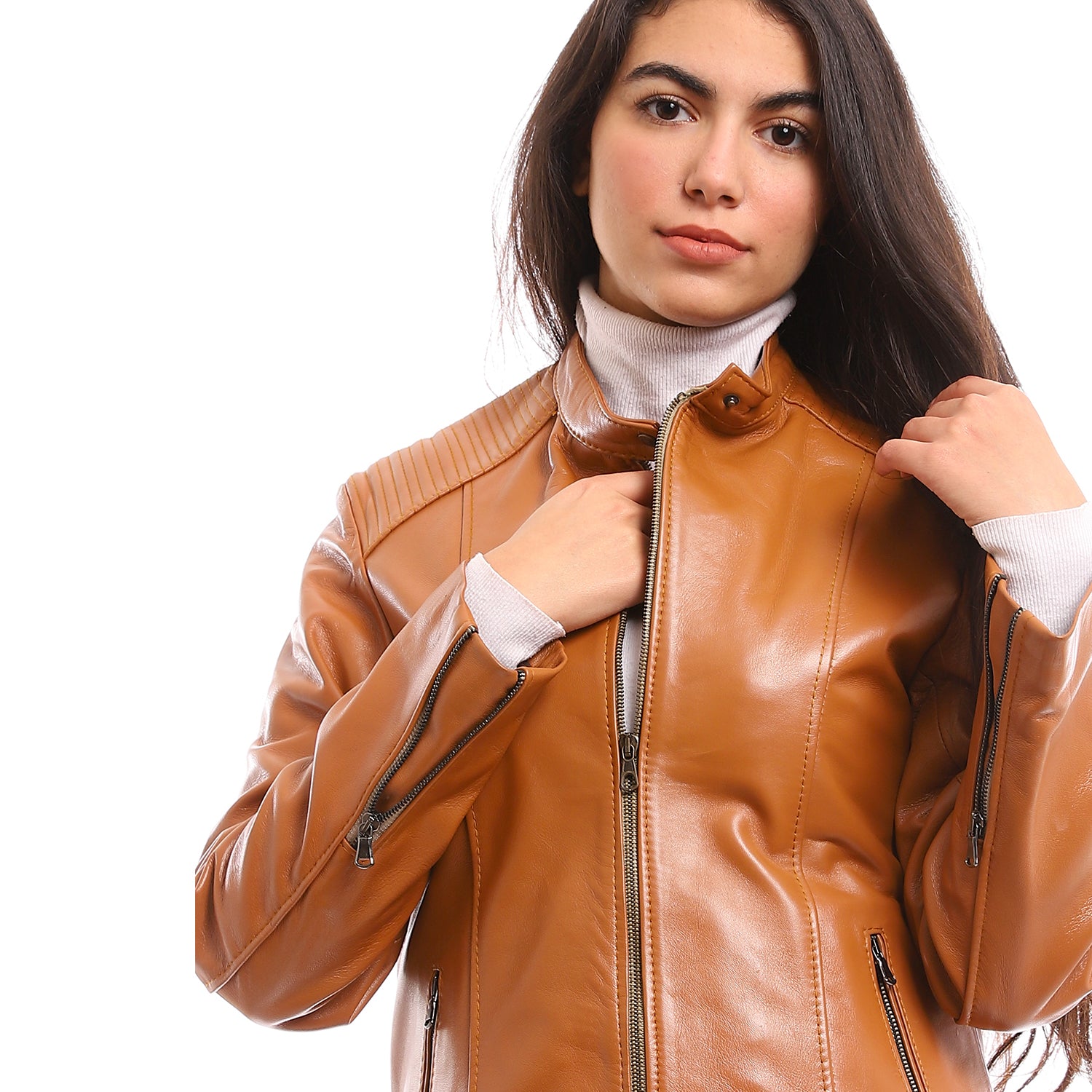 Xo Style Natural Leather Jacket (6001)