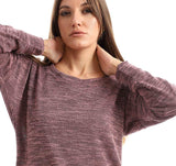 High Low Knitted Sweatshirt - Kady