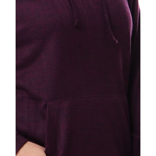 Kady Heather Long Sweatshirt With Cangro Pocket