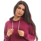 Raglan Long Sleeves Sweatshirt With Hoodie - Kady