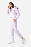 Cotton Sweatpants Women Pants Abbyss small/medium Lilac 
