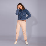 Kava Women Jeans Cotton Jacket (8009)