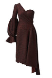 Burgundy Dress Women Dresses Nary Aref 