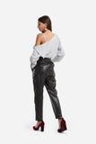 Faux Leather Cargo Pants Women Pants Boujie Boutique 