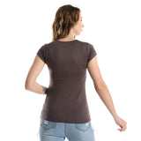 Strassed Front Butterfly Tee - Kady