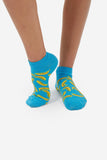 Bananas Socks Women Socks Socksy Blue*yellow 