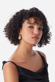 Gold Leaf Earrings - Elle