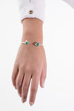 Vicinity Triangle Cuff Bracelet Women Bracelets & Anklets Trinity Designs Emerald green 