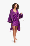 The Kimono Women Sleepwear PJ Lab Large Purple 