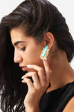 Farouz Rettangolo Earrings Women Earrings Taleed Gold 