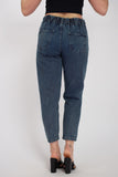 Women Boyfriend Jeans (4074) - Kava