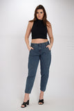 Women Boyfriend Jeans (4074) - Kava