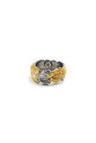 Engraved Leaves and Flowers Ring - Sarah Zaki