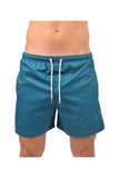 Solid Swimsuit Men Swimsuits Kelp Small Blue 