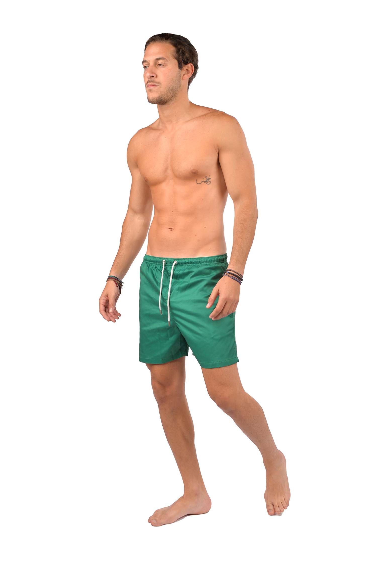 Solid Swimsuit Men Swimsuits Kelp 