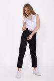 Kava Cotton Boyfriend Jeans for Girls (9020)