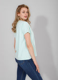 Long Basic Cotton T-Shirt - Kava