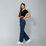 Kava Women Jeans Baggy Cotton Pants (8024)