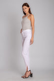 Women Cotton Jeans (8013) - Kava