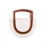Sukoon Bag Women Clutch & Mini Bags Aliel White/Brown 