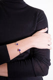 Vicinity Triangle Cuff Bracelet Women Bracelets & Anklets Trinity Designs Purple 