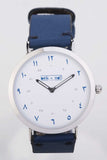 Watch with Arabic Dial Women Watches Beik and Moll Medium Blue 
