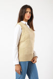 Carina V-Neck Wool Vest
