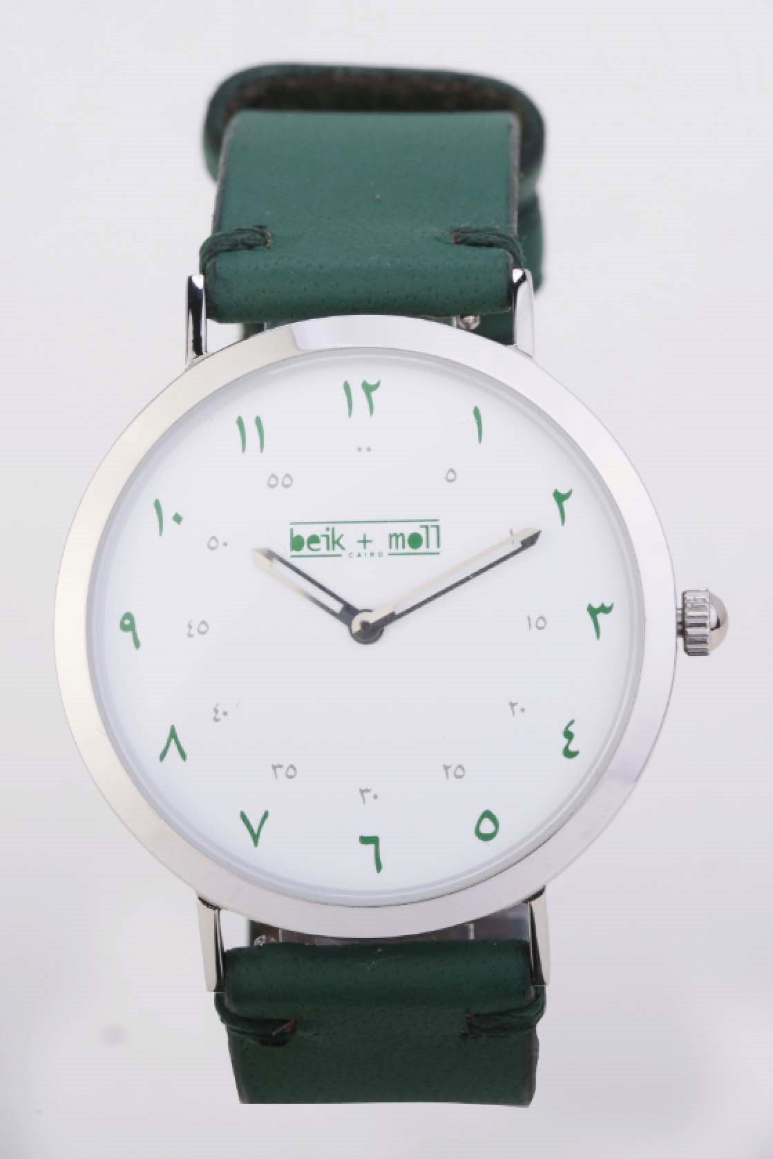 Watch with Arabic Dial Women Watches Beik and Moll Medium Green 
