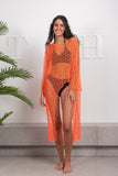 Cover Up Women Beachwear S Boutique Small Orange 