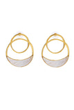 Ivory Geometric Earrings Women Earrings Elle 