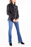Corrine Jacket Style Blouse Women Blouses N By Natalie Medium Black 