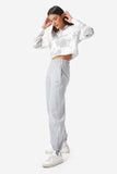 Cotton Sweatpants Women Pants Abbyss small/medium Grey 