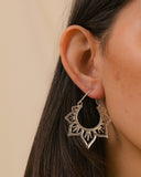 Silver Flower Earrings - MÉMÉ